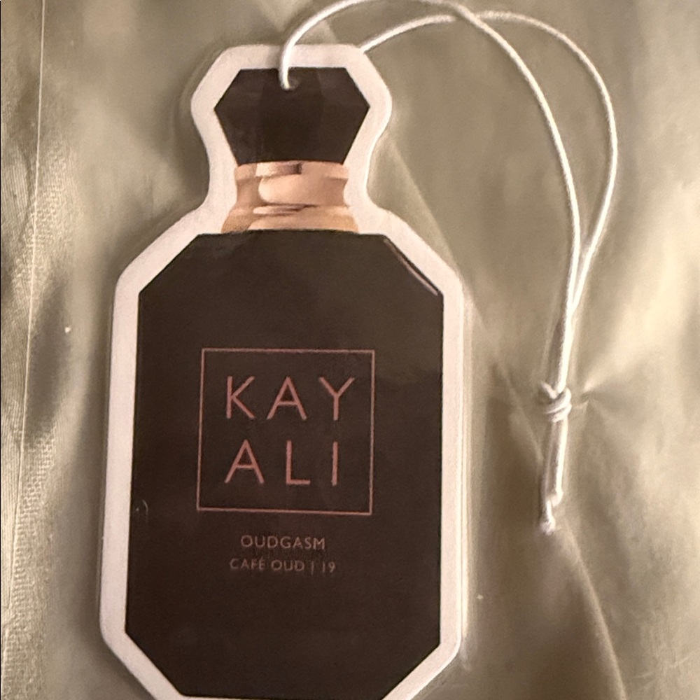 Kayali oudgasm cafe out air freshener car freshener